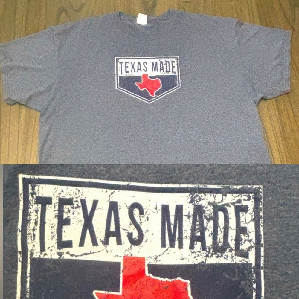 Port & Company “Texas Made” T-shirt Size 2XL